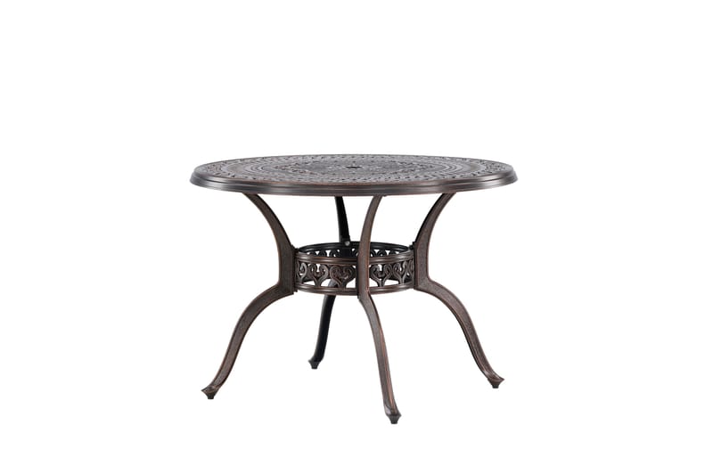 Coimbra Cafébord 100 cm - Brun - Hagemøbler - Balkong - Balkongmøbler - Balkongbord