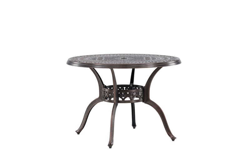 Coimbra Cafébord 100 cm - Brun - Hagemøbler - Balkong - Balkongmøbler - Balkongbord