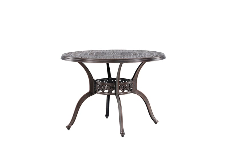 Coimbra Cafébord 100 cm - Brun - Hagemøbler - Balkong - Balkongmøbler - Balkongbord
