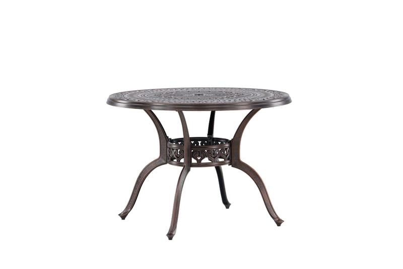 Coimbra Cafébord 100 cm - Brun - Hagemøbler - Balkong - Balkongmøbler - Balkongbord