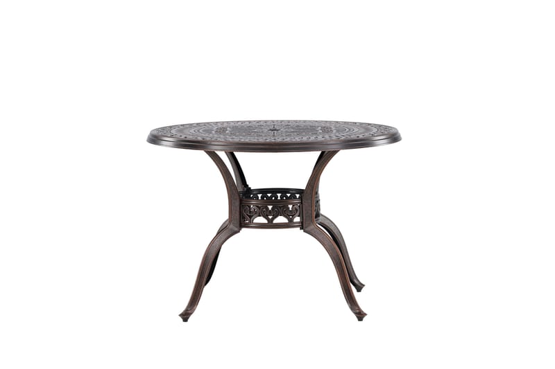 Coimbra Cafébord 100 cm - Brun - Hagemøbler - Balkong - Balkongmøbler - Balkongbord