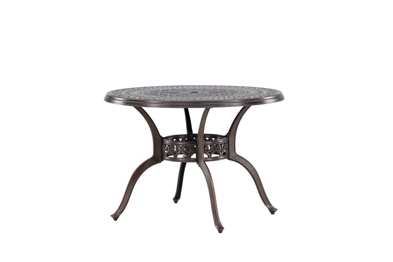 Coimbra Cafébord 100 cm - Brun - Hagemøbler - Balkong - Balkongmøbler - Balkongbord