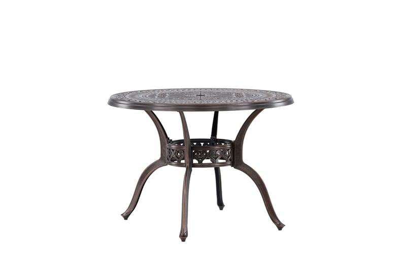 Coimbra Cafébord 100 cm - Brun - Hagemøbler - Balkong - Balkongmøbler - Balkongbord