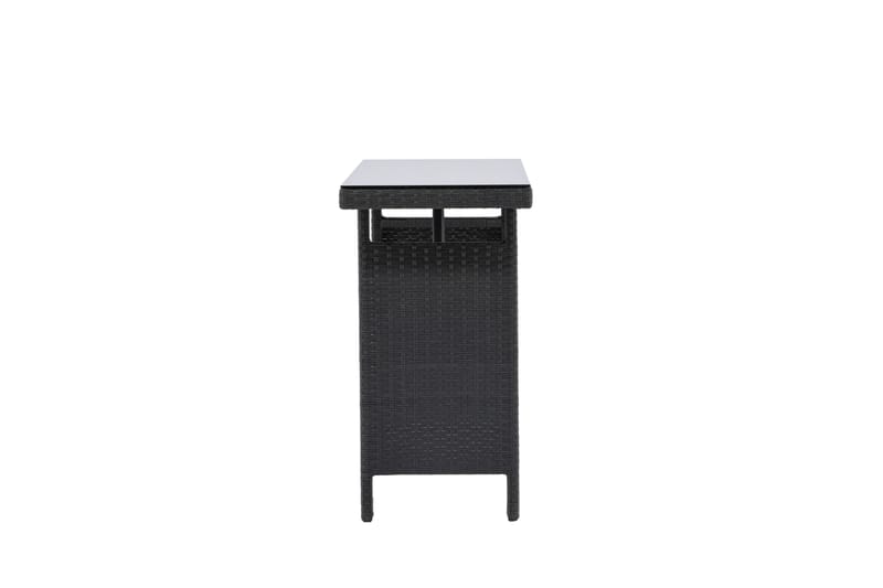 Padova Sidebord 40x120 cm - Svart - Hagemøbler - Balkong - Balkongmøbler - Balkongbord