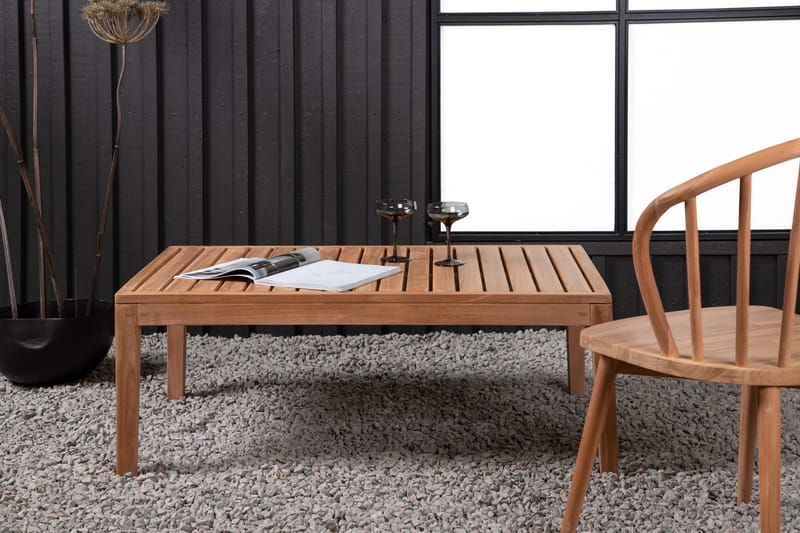 Amlan Sofabord 70x110 cm - Natur - Hagemøbler - Balkong - Balkongmøbler - Balkongbord