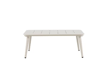 Lina Sofabord 90x90 cm - Beige - Hagemøbler - Balkong - Balkongmøbler - Balkongbord