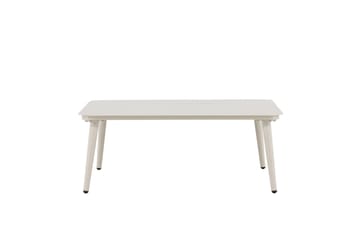 Lina Sofabord 90x90 cm - Beige - Hagemøbler - Balkong - Balkongmøbler - Balkongbord