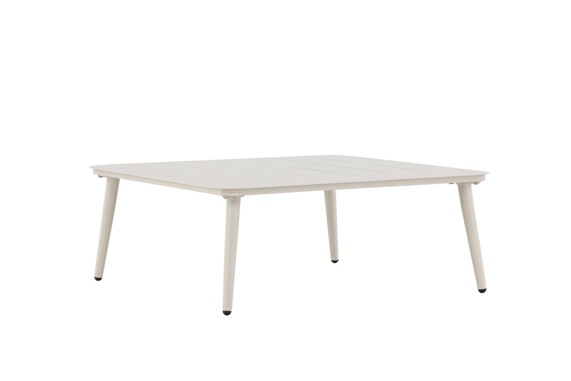 Lina Sofabord 90x90 cm - Beige - Hagemøbler - Balkong - Balkongmøbler - Balkongbord