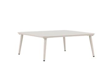 Lina Sofabord 90x90 cm - Beige - Hagemøbler - Balkong - Balkongmøbler - Balkongbord