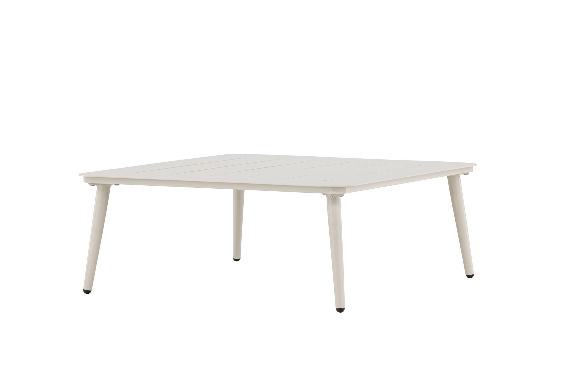 Lina Sofabord 90x90 cm - Beige - Hagemøbler - Balkong - Balkongmøbler - Balkongbord