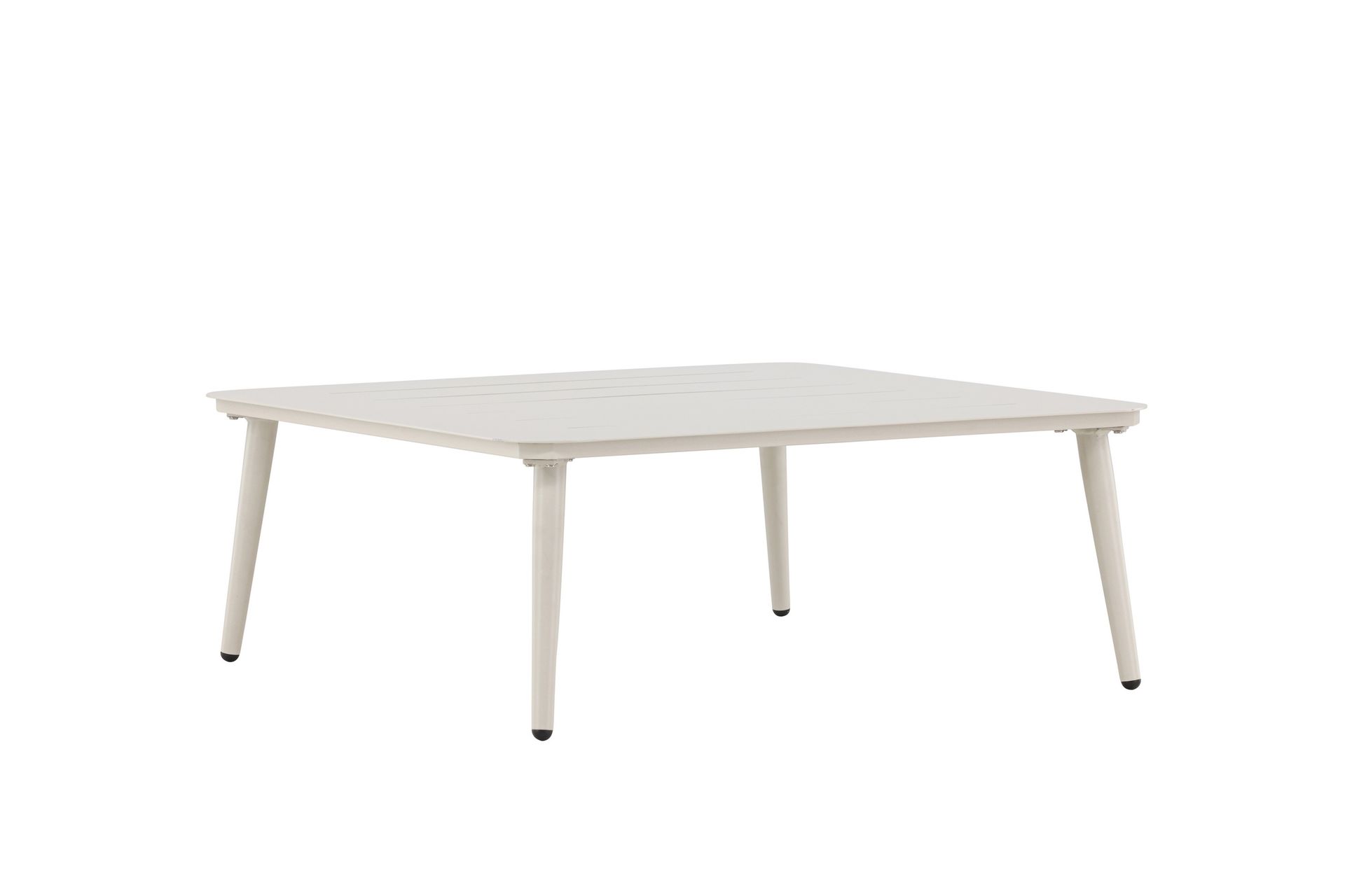 Lina Sofabord 90x90 cm - Beige - Hagemøbler - Balkong - Balkongmøbler - Balkongbord