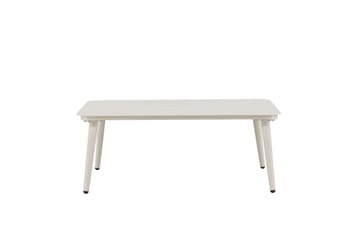 Lina Sofabord 90x90 cm - Beige - Hagemøbler - Balkong - Balkongmøbler - Balkongbord