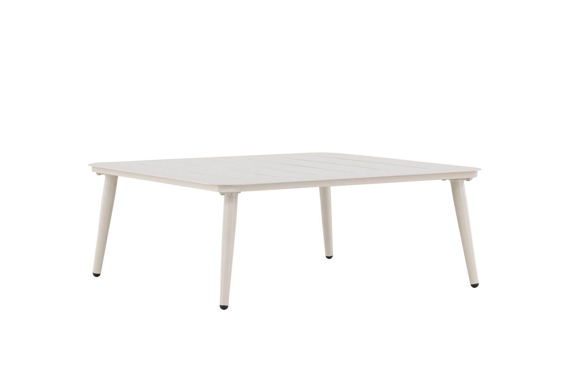 Lina Sofabord 90x90 cm - Beige - Hagemøbler - Balkong - Balkongmøbler - Balkongbord