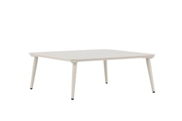 Lina Sofabord 90x90 cm - Beige - Hagemøbler - Balkong - Balkongmøbler - Balkongbord