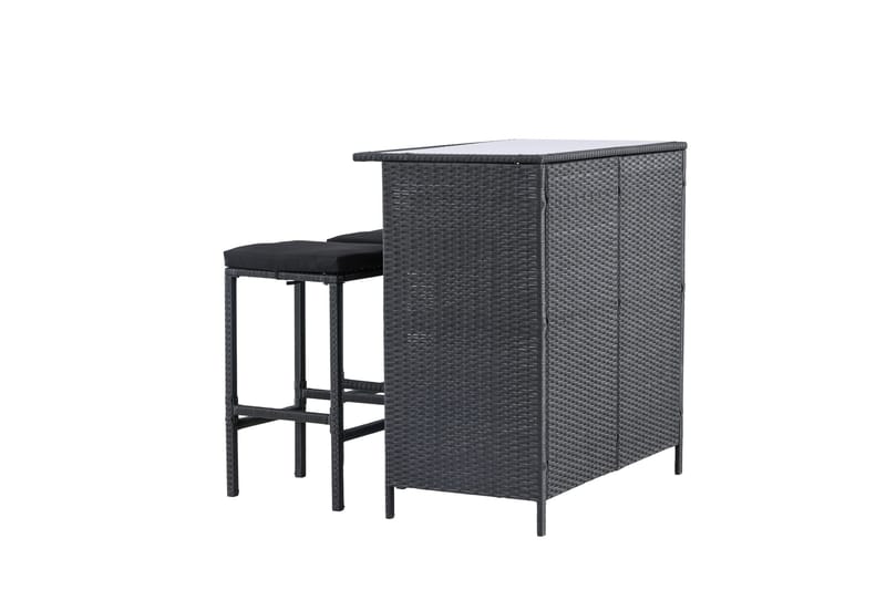 Knock Balkonggruppe 2-seter - Svart - Hagemøbler - Balkong - Balkongmøbler - Balkonggrupper