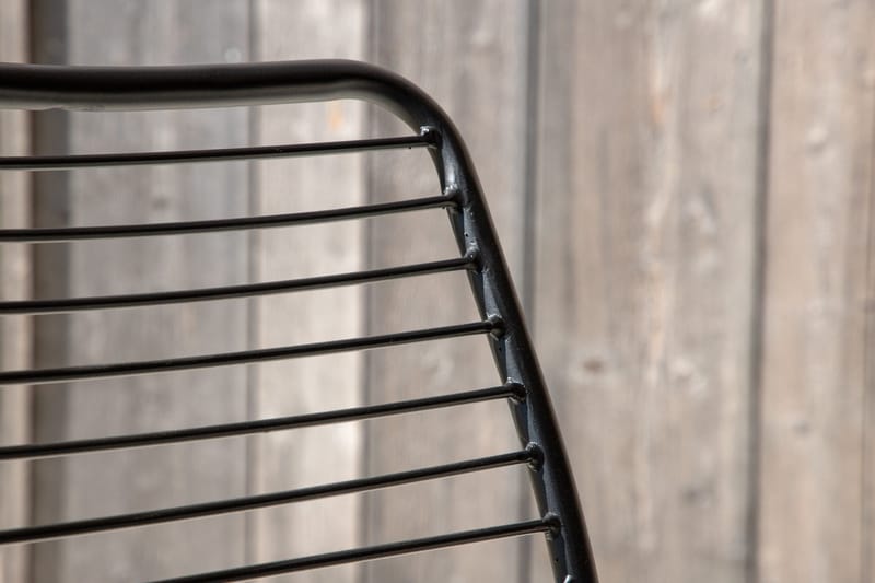 Panjin Spisestol - Svart - Hagemøbler - Balkong - Balkongmøbler - Balkongstoler