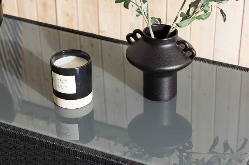 London Sofabord 50x120 cm - Svart - Hagemøbler - Balkong - Balkongmøbler - Balkongbord