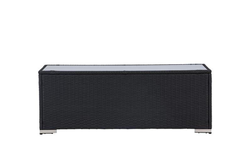 London Sofabord 50x120 cm - Svart - Hagemøbler - Balkong - Balkongmøbler - Balkongbord