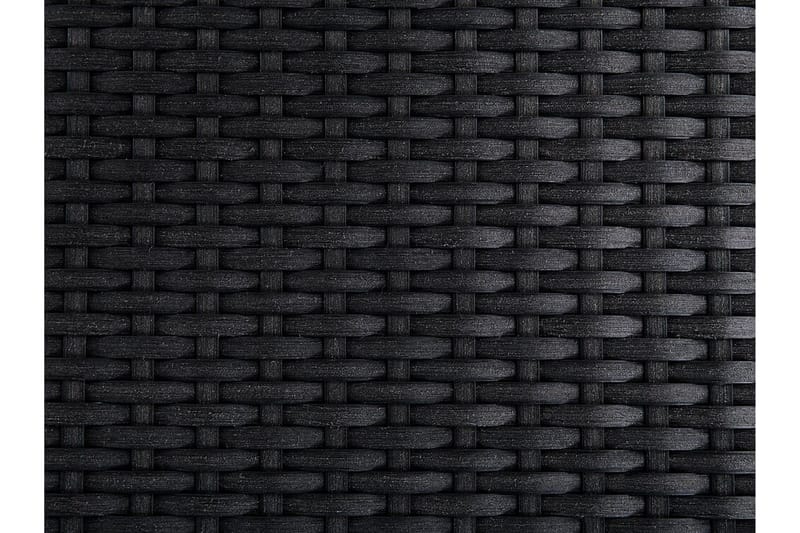 Bacoli Lenestol - Svart/Sølv - Hagemøbler - Balkong - Balkongmøbler - Balkongstoler