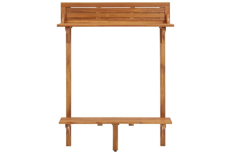 Barbord for balkong 90x37x122,5 cm heltre akasie - Hagemøbler - Balkong - Balkongmøbler - Balkongbord