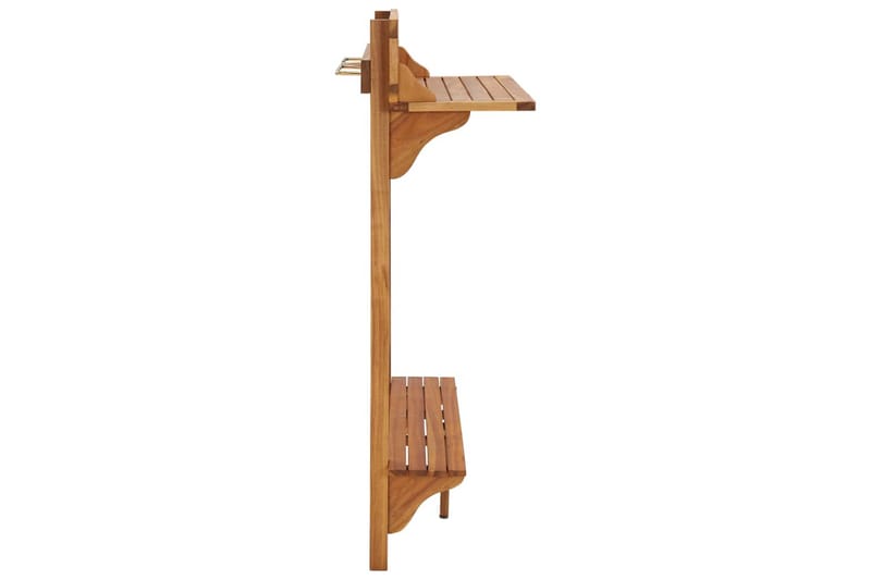 Barbord for balkong 90x37x122,5 cm heltre akasie - Hagemøbler - Balkong - Balkongmøbler - Balkongbord