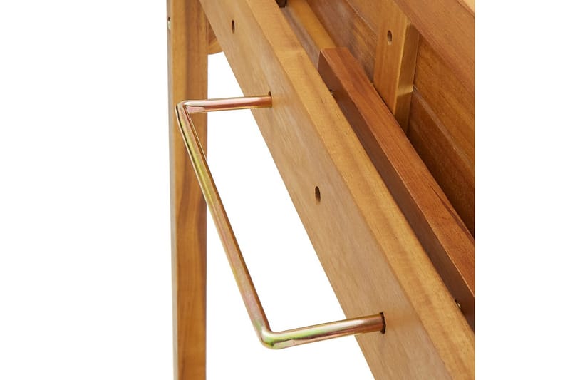 Barbord for balkong 90x37x122,5 cm heltre akasie - Hagemøbler - Balkong - Balkongmøbler - Balkongbord
