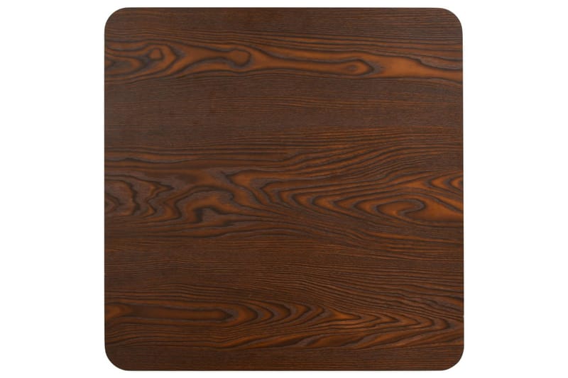 Bistrobord mørkebrun 50x50 cm MDF - Brun - Hagemøbler - Balkong - Balkongmøbler - Balkongbord