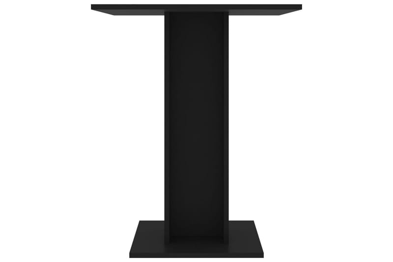 Bistrobord svart 60x60x75 cm sponplate - Svart - Hagemøbler - Balkong - Balkongmøbler - Balkongbord