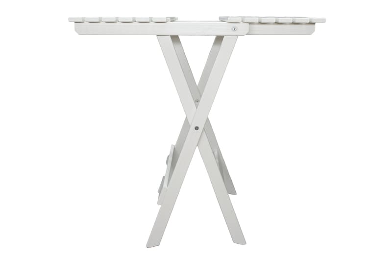 CALAYAN Klappbord 65 - Hvit - Hagemøbler - Balkong - Balkongmøbler - Balkongbord