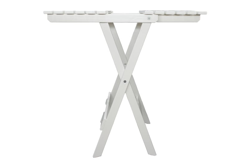 CALAYAN Klappbord 65 - Hvit - Hagemøbler - Balkong - Balkongmøbler - Balkongbord
