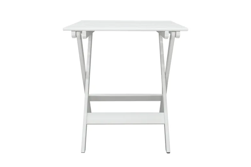 CALAYAN Klappbord 65 - Hvit - Hagemøbler - Balkong - Balkongmøbler - Balkongbord