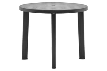 Hagebord antrasitt 89 cm plast - Hagemøbler - Balkong - Balkongmøbler - Balkongbord