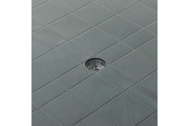 Hagebord grønn 80x75x72 cm plast - Grønn - Hagemøbler - Balkong - Balkongmøbler - Balkongbord