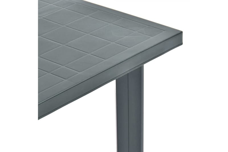 Hagebord grønn 80x75x72 cm plast - Grønn - Hagemøbler - Balkong - Balkongmøbler - Balkongbord