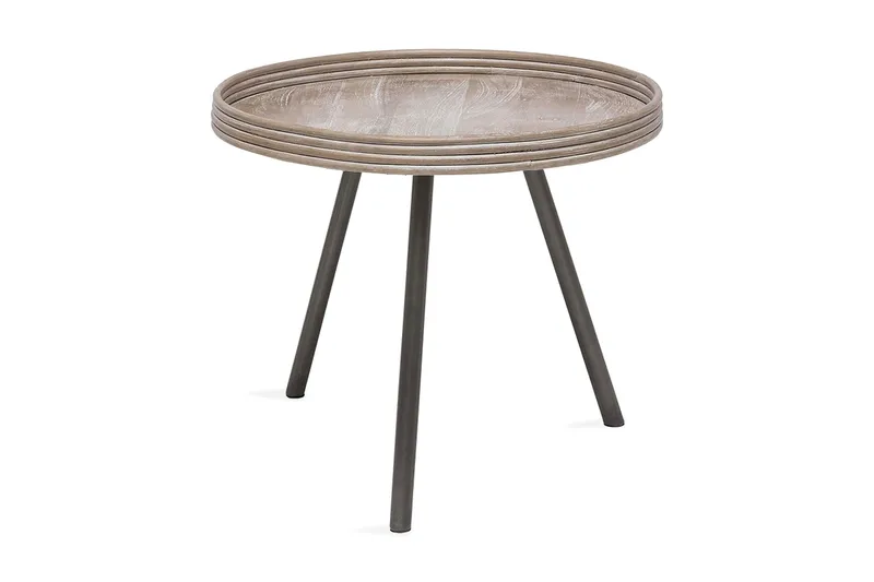 Hillerstorp Leicester Bord Ø50 Cm, Beige|Grå