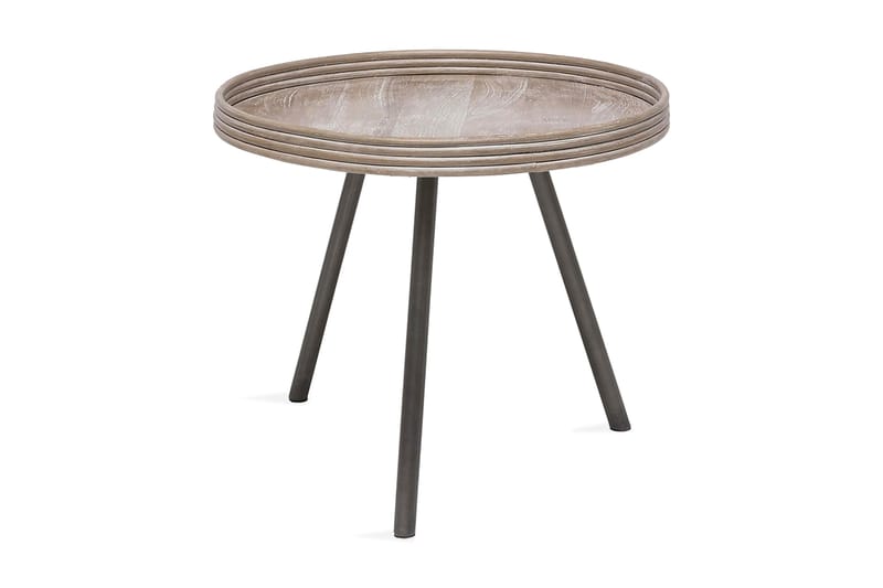 Hillerstorp Leicester Bord Ø50 Cm, Beige|Grå