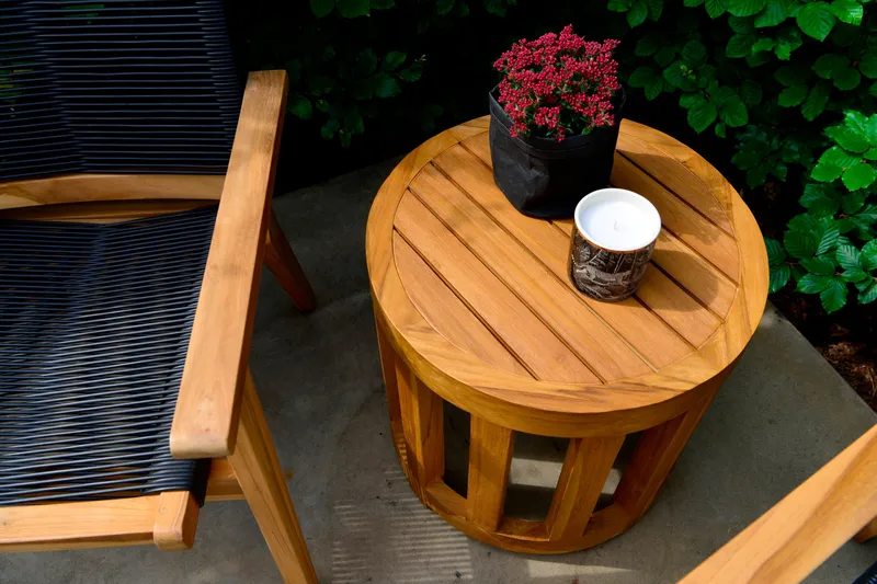 Himmelsnäs Bord 50 cm Brun - Hillerstorp - Hagemøbler - Balkong - Balkongmøbler - Balkongbord