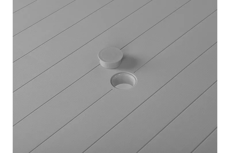 Knockytoul Hagebord 80x80 cm - Grå - Hagemøbler - Balkong - Balkongmøbler - Balkongbord