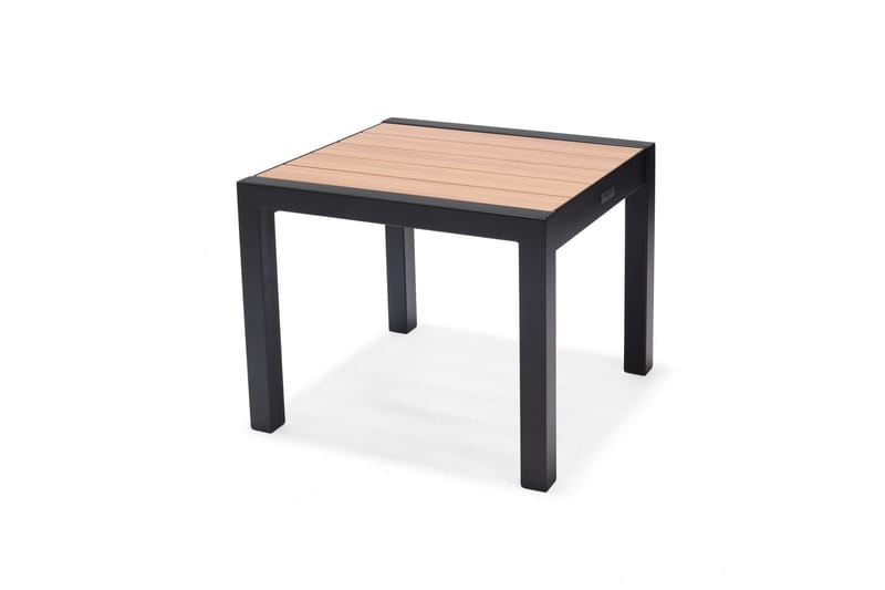 Panama Sidebord 50x50 cm Svart - Lifestyle Garden - Hagemøbler - Balkong - Balkongmøbler - Balkongbord