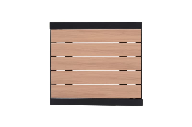 Panama Sidebord 50x50 cm Svart - Lifestyle Garden - Hagemøbler - Balkong - Balkongmøbler - Balkongbord