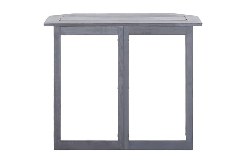 Sammenleggbart balkongbord 90x50x74 cm heltre akasie - Hagemøbler - Balkong - Balkongmøbler - Balkongbord