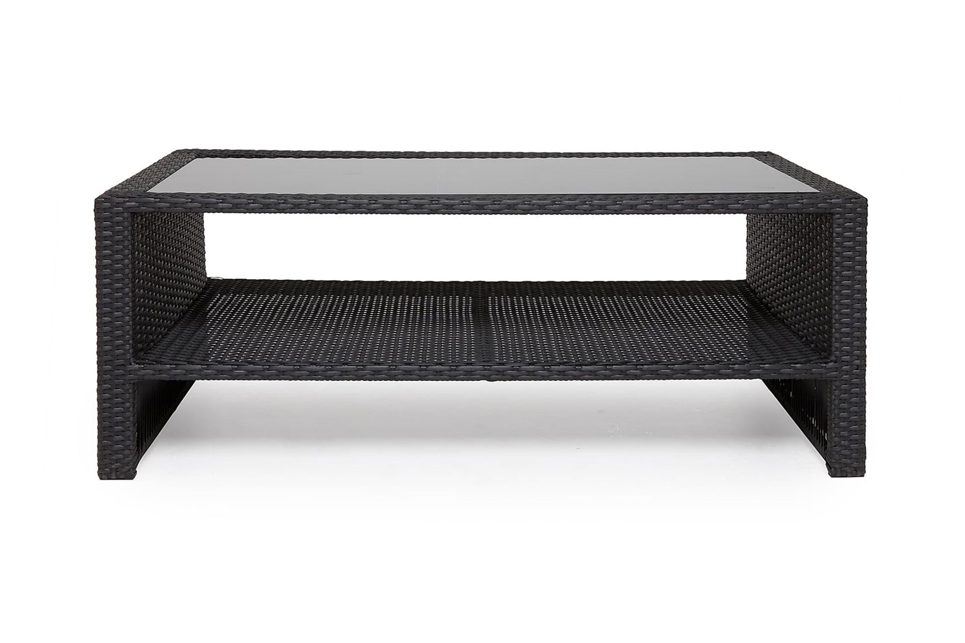 Wisconsin Bord 110 cm Kunstrotting/Svart - Svart