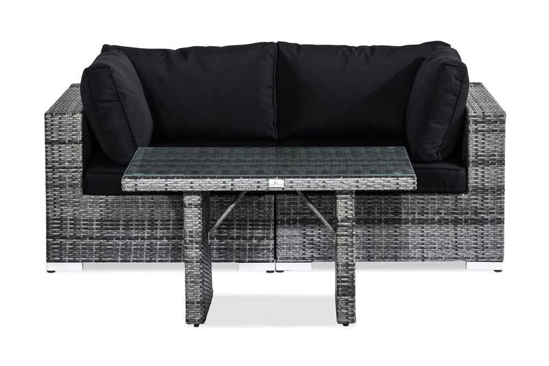 Bahamas Loungegruppe 2-seter, Grå Bord