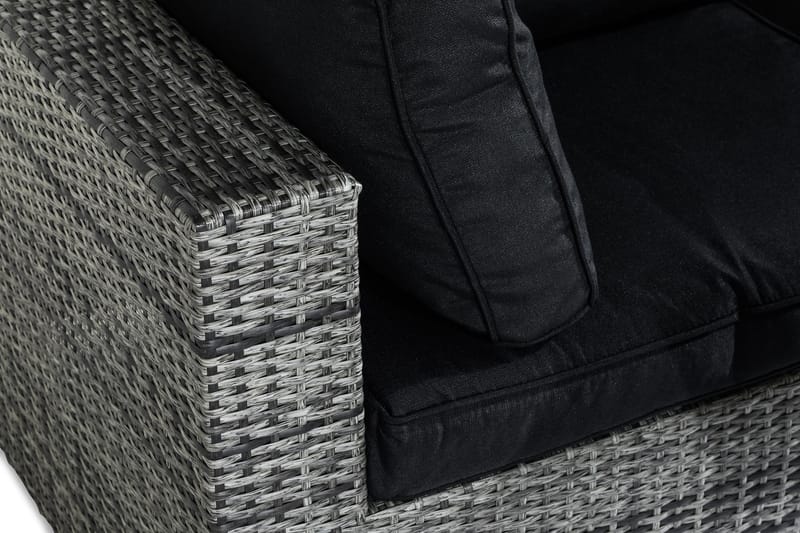 Bahamas Loungegruppe 2-seter - Grå Bord - Hagemøbler - Balkong - Balkongmøbler - Balkonggrupper