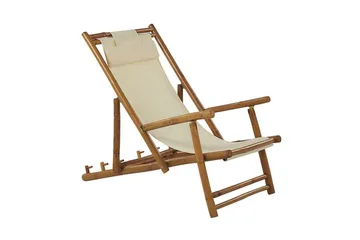 Balkongsett Hvit/ beige ATRANI / SPELLO - Beige - Hagemøbler - Balkong - Balkongmøbler - Balkonggrupper