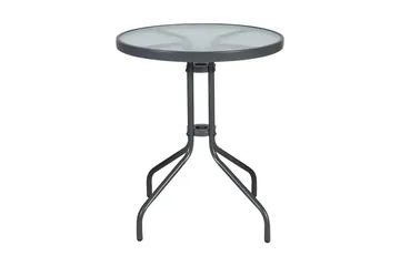 Cafesett BISTRO bord og 2 stoler D60xH70 grå - Hagemøbler - Balkong - Balkongmøbler - Balkonggrupper