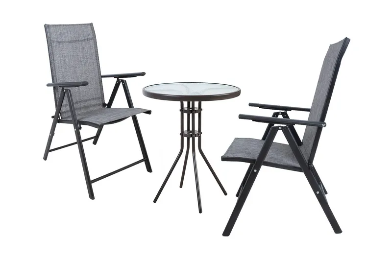 Dublin Balkongsett 2 Stoler - Hagemøbler - Balkong - Balkongmøbler - Balkonggrupper