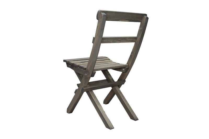 Gruppe for utemøbler Wilma & Knohult - Grå - Hagemøbler - Balkong - Balkongmøbler - Balkonggrupper