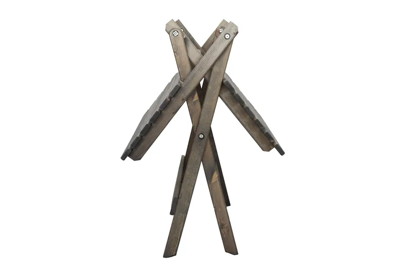 Gruppe for utemøbler Wilma & Knohult - Grå - Hagemøbler - Balkong - Balkongmøbler - Balkonggrupper