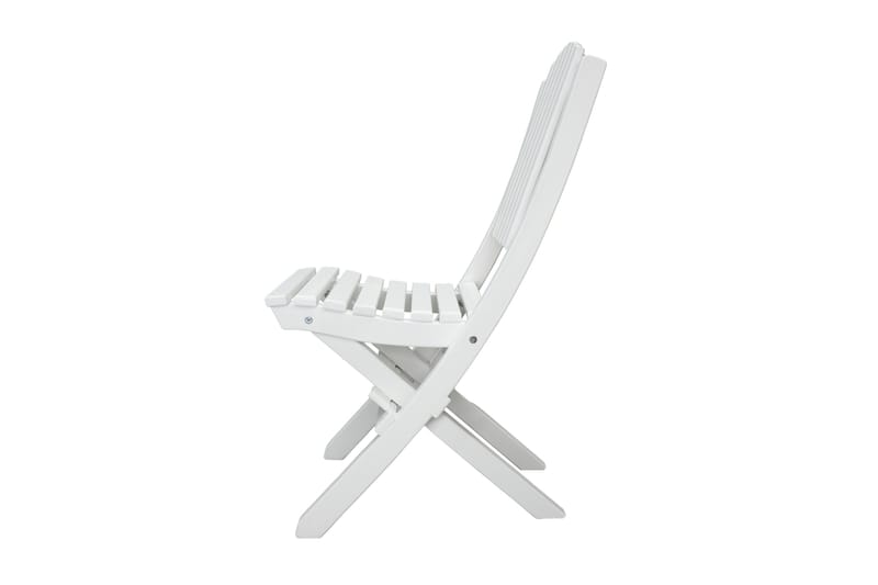 Gruppe for utemøbler Wilma & Visby - Hvit - Hagemøbler - Balkong - Balkongmøbler - Balkonggrupper